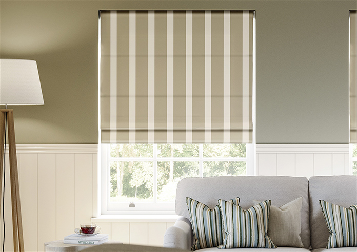 The British Stripe Co. Henry, Chilterns No.1 - Roman Blind - Image 3